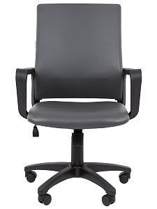 Офисное кресло CHAIRMAN 606 ЭКО, экокожа, серый